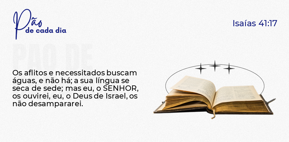 Água Para O Sedento